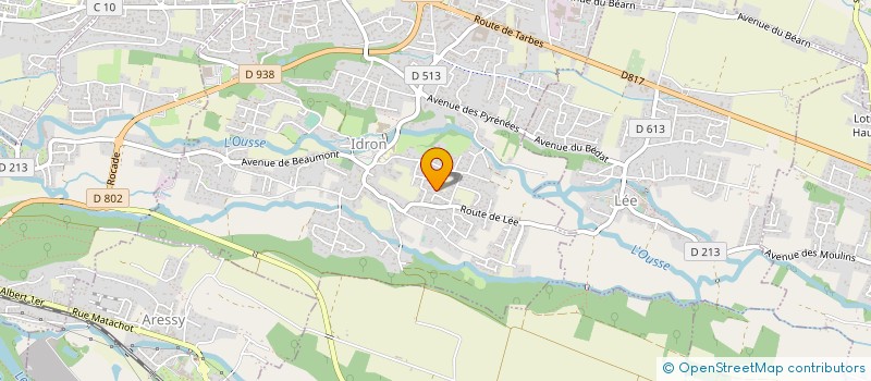 localisation de l'entreprise MADAME CLOTILDE GERARD  IDRON