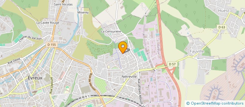 localisation de l'entreprise MADAME CLOTILDE GIRANDIER à EVREUX