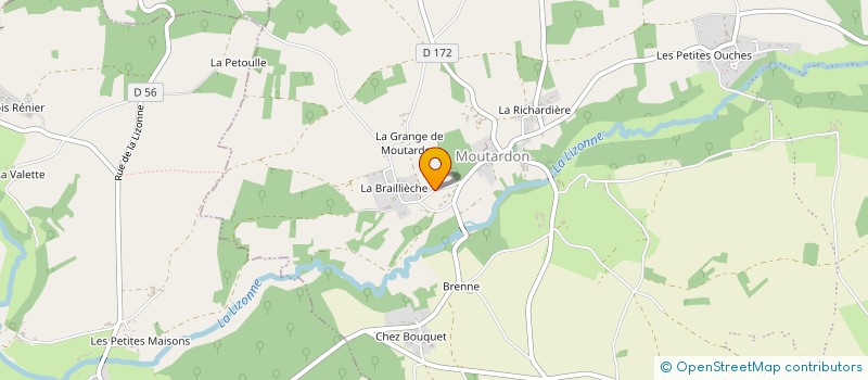 localisation de l'entreprise MADAME CLOTILDE GROLLEAU à LONDIGNY