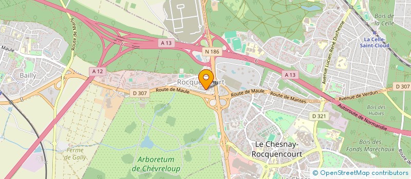 localisation de l'entreprise MADAME CLOTILDE GUILLON à LE CHESNAY-ROCQUENCOURT