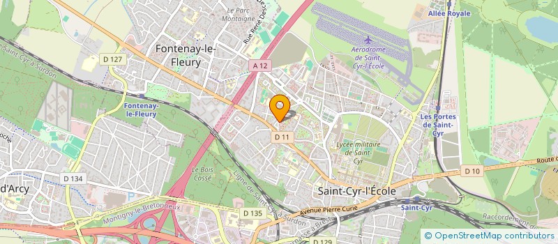 localisation de l'entreprise MADAME CLOTILDE HAMEL à SAINT-CYR-L'ECOLE