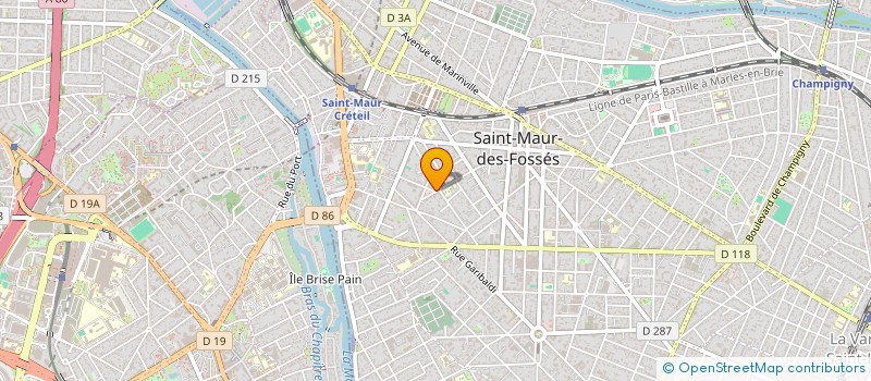 localisation de l'entreprise MADAME CLOTILDE HANTCHERIAN à SAINT-MAUR-DES-FOSSES