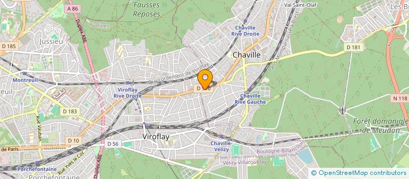 localisation de l'entreprise MADAME CLOTILDE HARAN à CHAVILLE