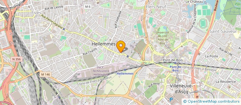 localisation de l'entreprise MADAME CLOTILDE HEBERT à LILLE