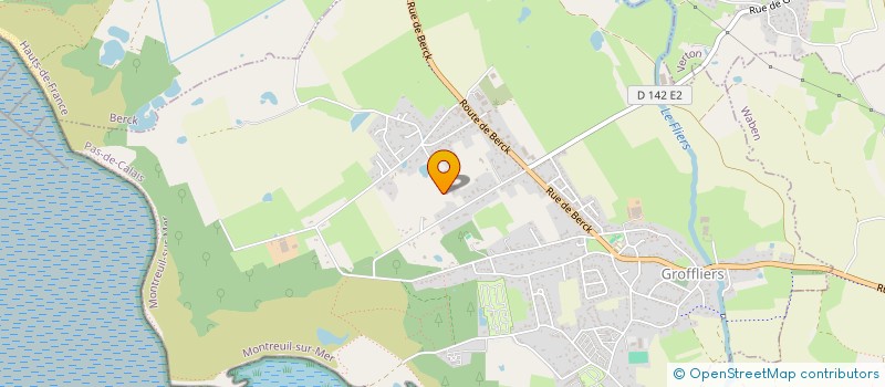 localisation de l'entreprise MADAME CLOTILDE HENON  GROFFLIERS