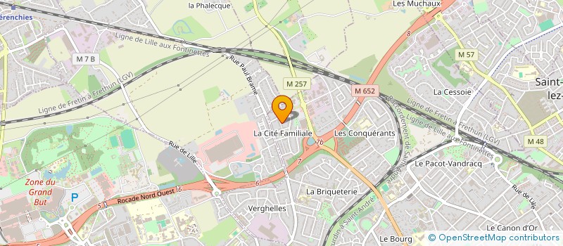 localisation de l'entreprise MADAME CLOTILDE HERBAUT à LAMBERSART