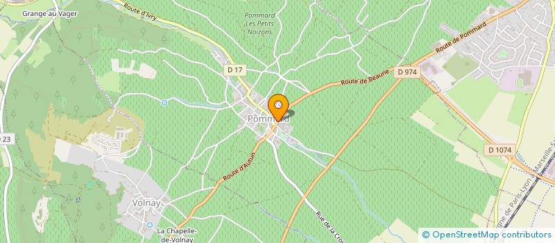 localisation de l'entreprise MADAME CLOTILDE JOURDA DE VAUX DE FOLETIER  POMMARD