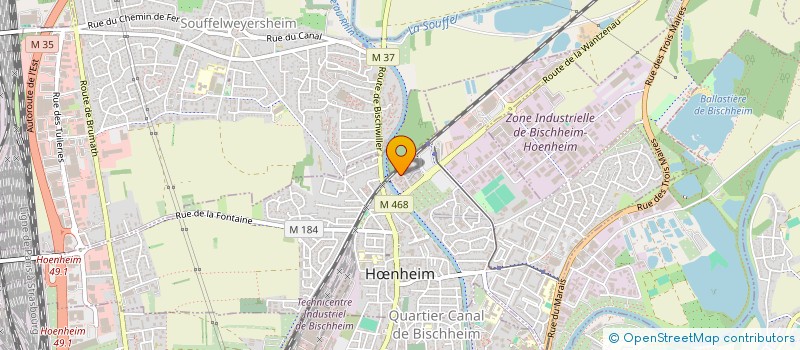 localisation de l'entreprise MADAME CLOTILDE LACOUR  HNHEIM