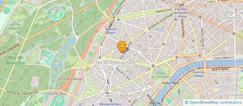 localisation de l'entreprise MADAME CLOTILDE LANNES  PARIS