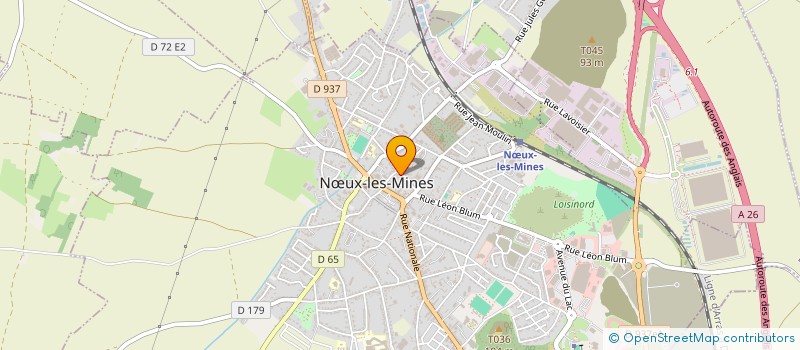 localisation de l'entreprise MADAME CLOTILDE LARDEUR  NUX-LES-MINES