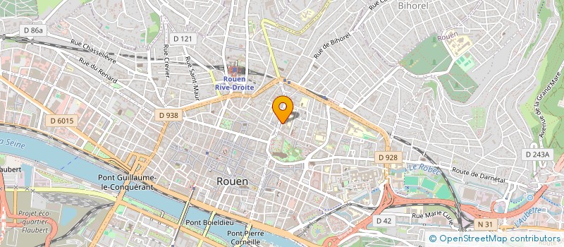 localisation de l'entreprise MADAME CLOTILDE LEFEVRE à ROUEN