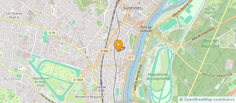 localisation de l'entreprise MADAME CLOTILDE LEMERLE à SURESNES