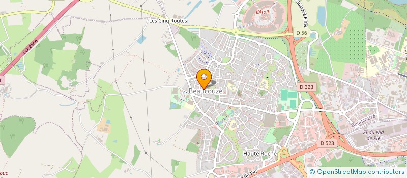 localisation de l'entreprise MADAME CLOTILDE LETOURNEL à ANGERS