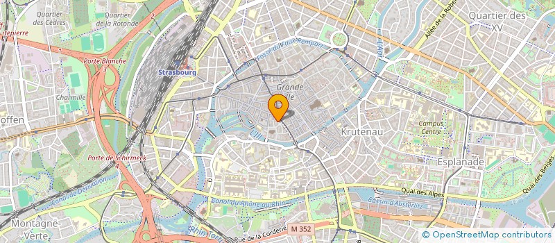 localisation de l'entreprise MADAME CLOTILDE MARCILLAUD à STRASBOURG