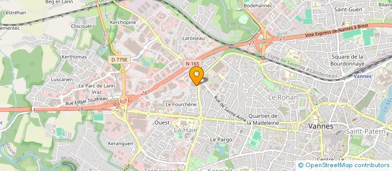 localisation de l'entreprise MADAME CLOTILDE MARTIN à VANNES