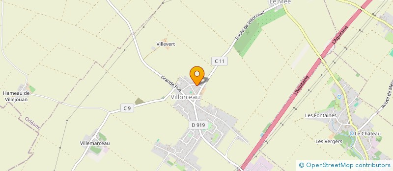 localisation de l'entreprise MADAME CLOTILDE MAUTIN à VILLORCEAU