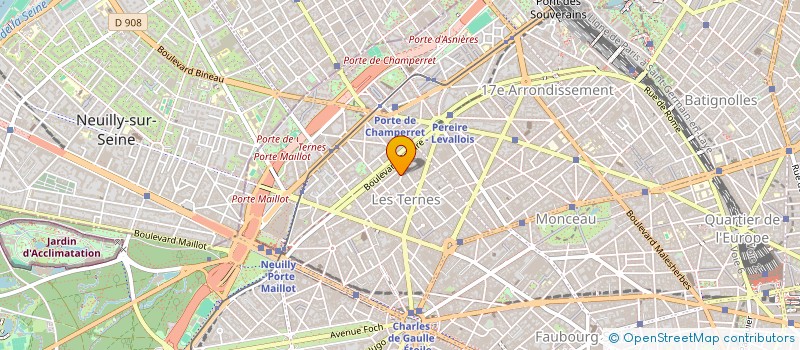 localisation de l'entreprise MADAME CLOTILDE MAYET  PARIS