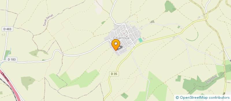 localisation de l'entreprise MADAME CLOTILDE MCKENNA  CHARROUX