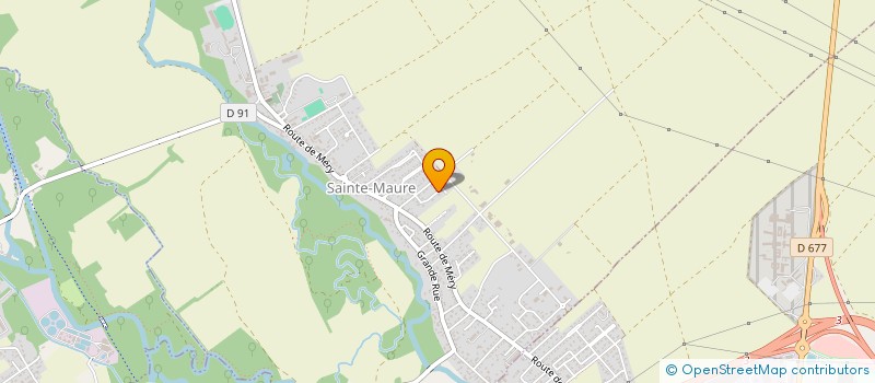 localisation de l'entreprise MADAME CLOTILDE MOSIMANN  SAINTE-MAURE