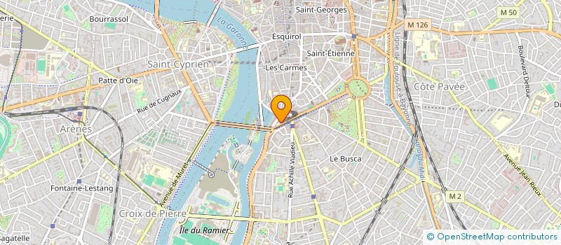 localisation de l'entreprise MADAME CLOTILDE NAUNY  TOULOUSE