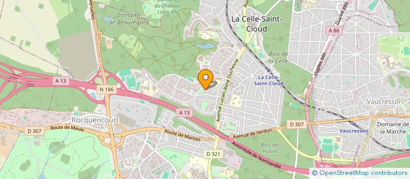 localisation de l'entreprise MADAME CLOTILDE OKUAN IFUK  LA CELLE-SAINT-CLOUD