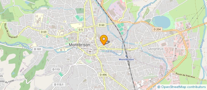 localisation de l'entreprise MADAME CLOTILDE OTAYEK  MONTBRISON