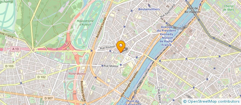 localisation de l'entreprise MADAME CLOTILDE PINGET  PARIS