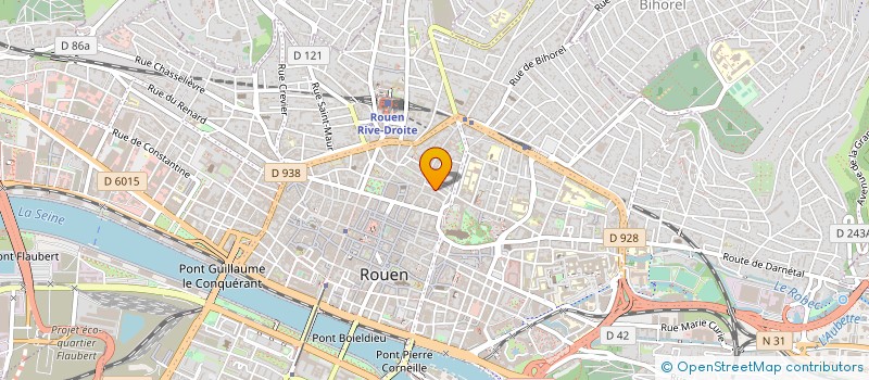 localisation de l'entreprise MADAME CLOTILDE PRIEUR-BLANC à ROUEN