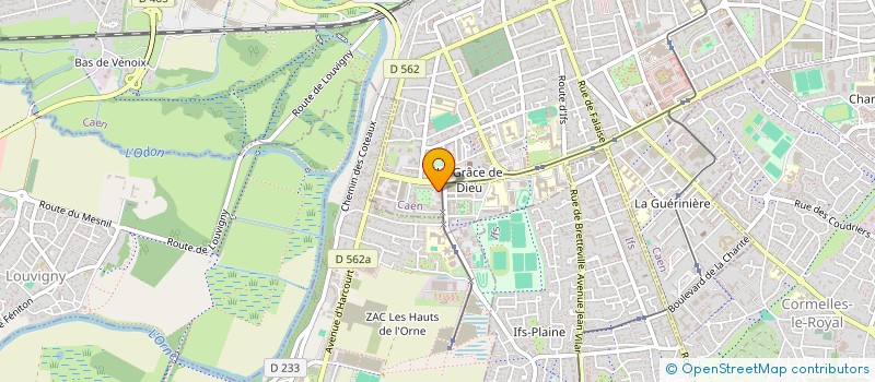 localisation de l'entreprise MADAME CLOTILDE RIVOAL à CAEN