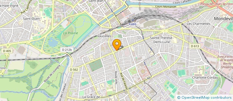 localisation de l'entreprise MADAME CLOTILDE RONDEAU à CAEN
