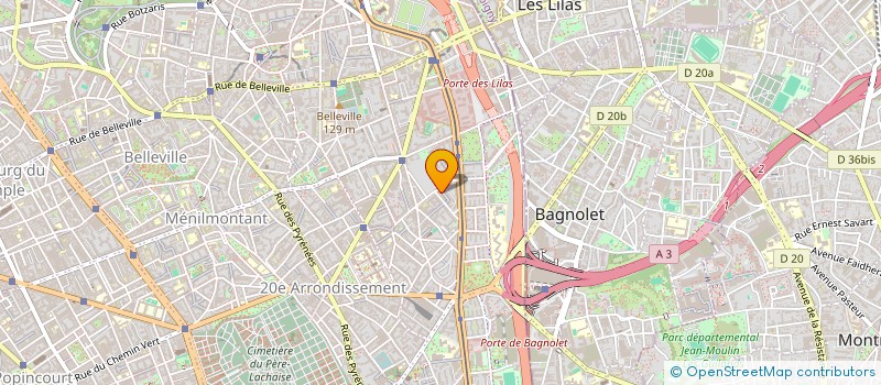 localisation de l'entreprise MADAME CLOTILDE ROUQUIE  PARIS