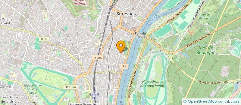 localisation de l'entreprise MADAME CLOTILDE ROUX à SURESNES