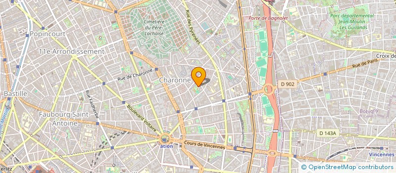 localisation de l'entreprise MADAME CLOTILDE RULLAUD  PARIS