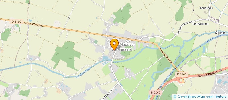 localisation de l'entreprise MADAME CLOTILDE SARRAUT à SAINT-MAURICE-SUR-FESSARD
