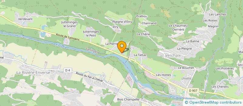 localisation de l'entreprise MADAME CLOTILDE SIGOT  TANINGES