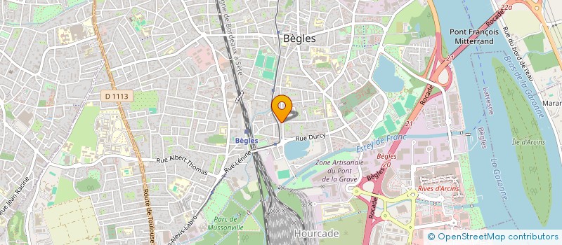 localisation de l'entreprise MADAME CLOTILDE SOURISSEAU à BEGLES