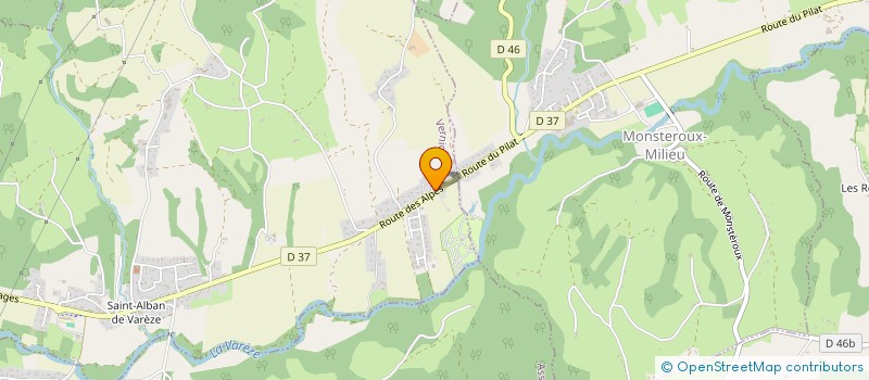 localisation de l'entreprise MADAME CLOTILDE TABERLET  VERNIOZ