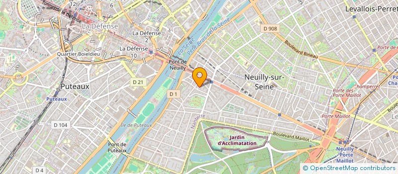 localisation de l'entreprise MADAME CLOTILDE THOMASSET à NEUILLY-SUR-SEINE