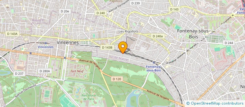 localisation de l'entreprise MADAME CLOTILDE VASCONI à FONTENAY-SOUS-BOIS