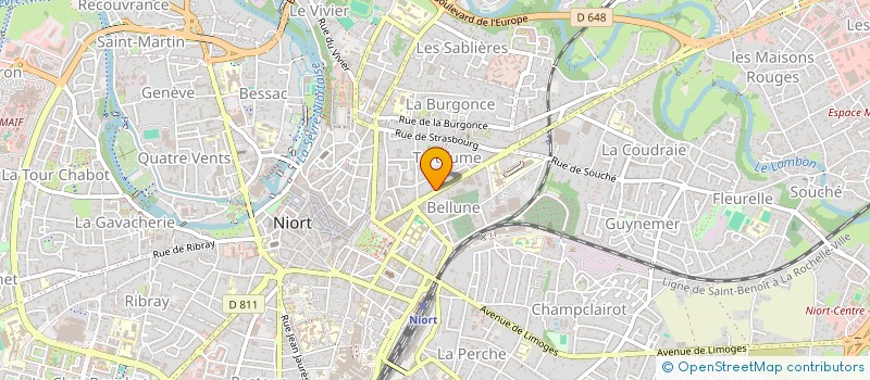 localisation de l'entreprise MADAME COCOTTE  NIORT