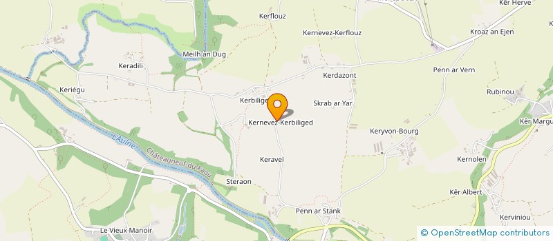 localisation de l'entreprise MADAME COCUTA DUMITRACHE à CHATEAUNEUF-DU-FAOU