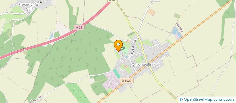 localisation de l'entreprise MADAME COLEEN BOURILLON  QUEVAUVILLERS