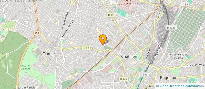 localisation de l'entreprise MADAME COLEEN LEGGETT  HOUDAN