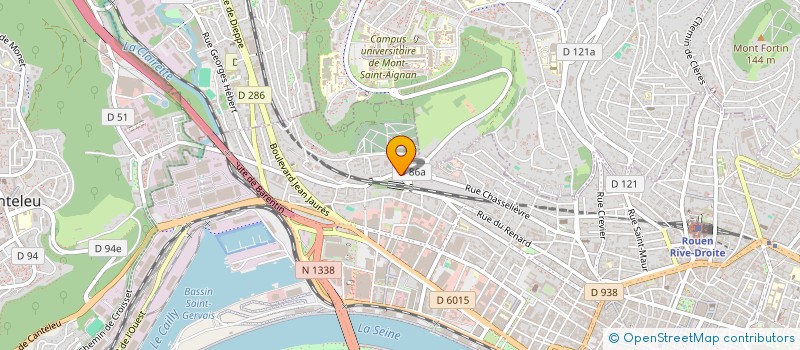 localisation de l'entreprise MADAME COLEEN SABLON à ROUEN