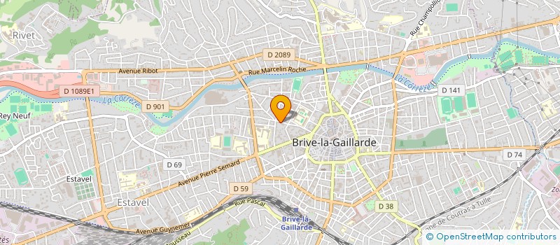 localisation de l'entreprise MADAME COLETTE ANTOONS à BRIVE-LA-GAILLARDE