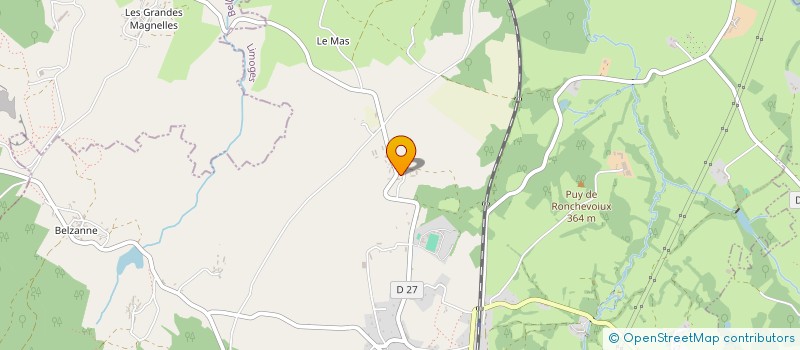 localisation de l'entreprise MADAME COLETTE AUCOMTE  BERSAC-SUR-RIVALIER