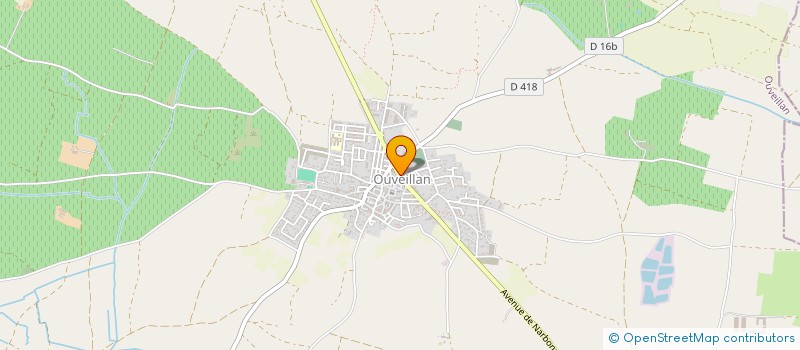 localisation de l'entreprise MADAME COLETTE AZALBERT  OUVEILLAN