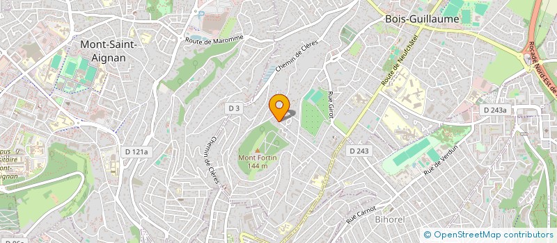 localisation de l'entreprise MADAME COLETTE BANGARD à BOIS GUILLAUME