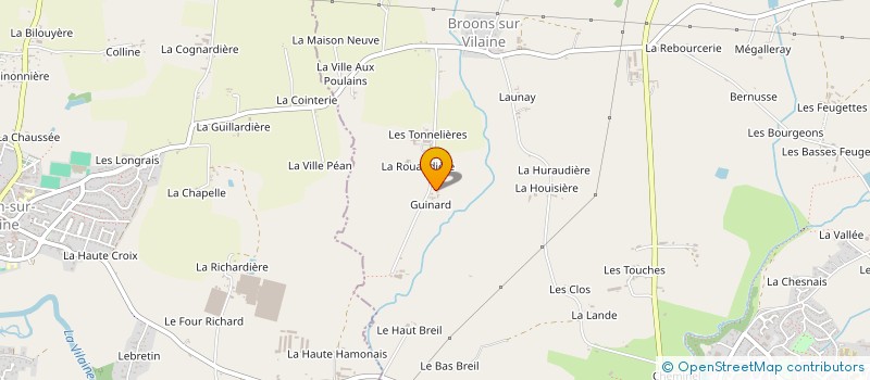 localisation de l'entreprise MADAME COLETTE BANQUETEL  CHATEAUBOURG