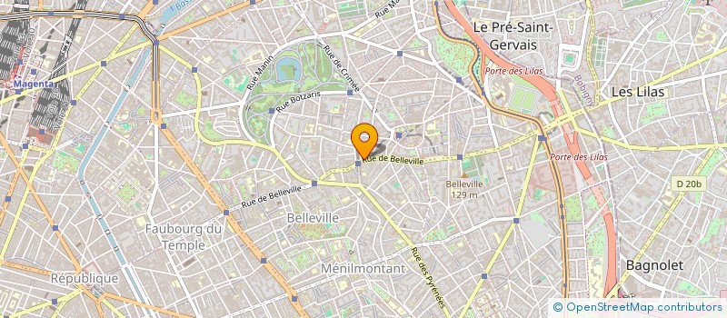 localisation de l'entreprise MADAME COLETTE BARDIN  PARIS